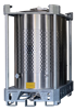 Jacketed, Variable Capacity, Conical Bottom Tanks 1,000 to 2,150 Liter